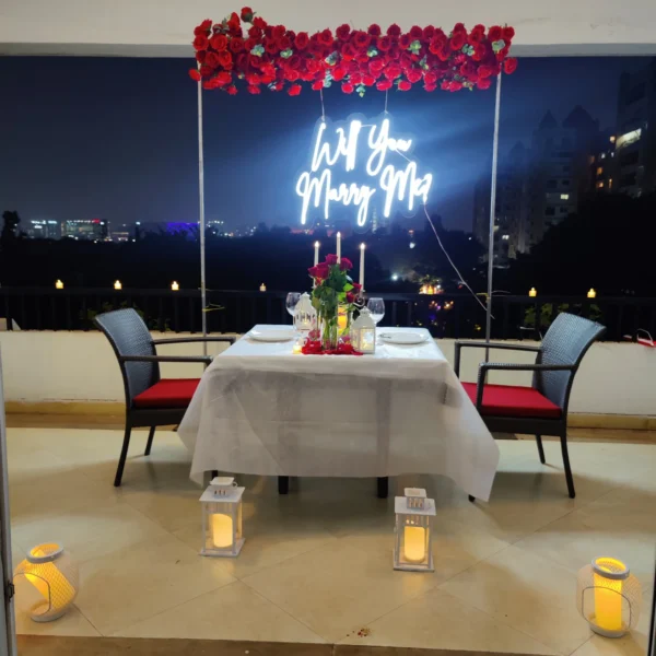 Private Rooftop Candlelight Dinner - Image 5