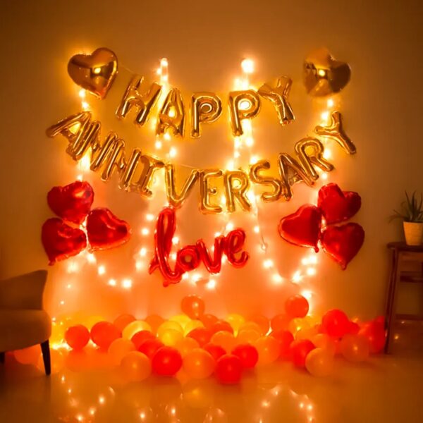 Golden Sky Anniversary Decor - Image 3