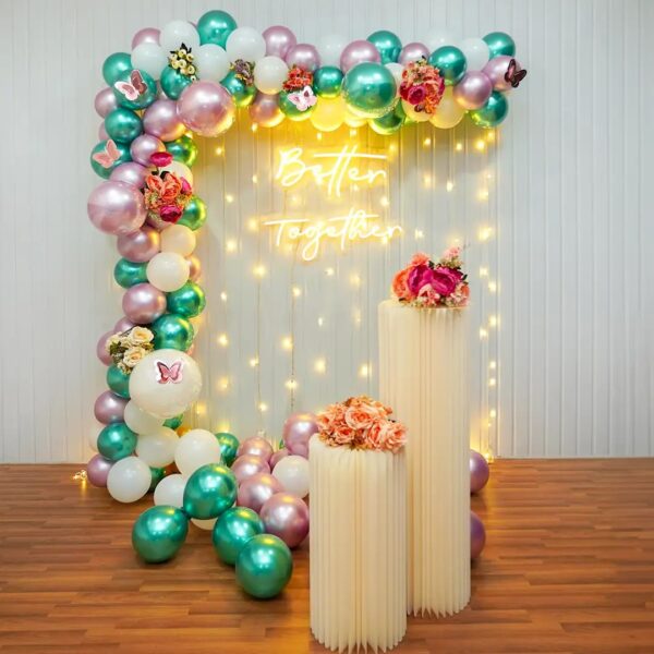 Happy Anniversary Rose Gold Surprise Decor - Image 3