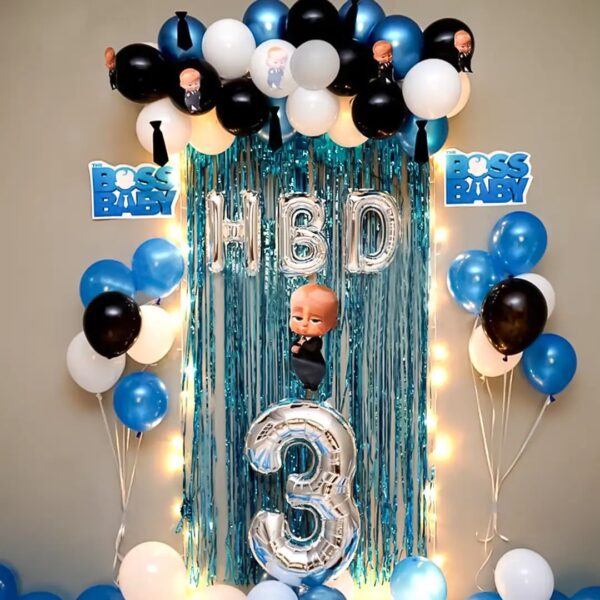 Baby Boss Birthday Surprise Decor