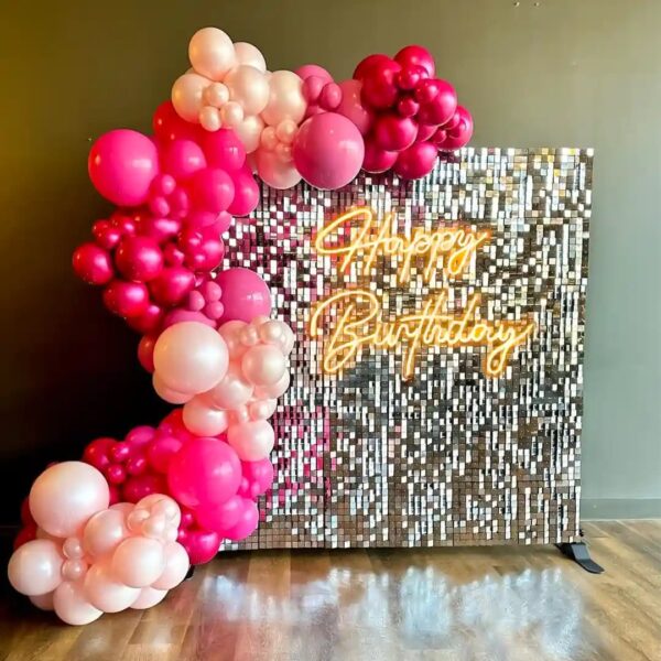 Elegant Golden Sequin Decor - Image 2