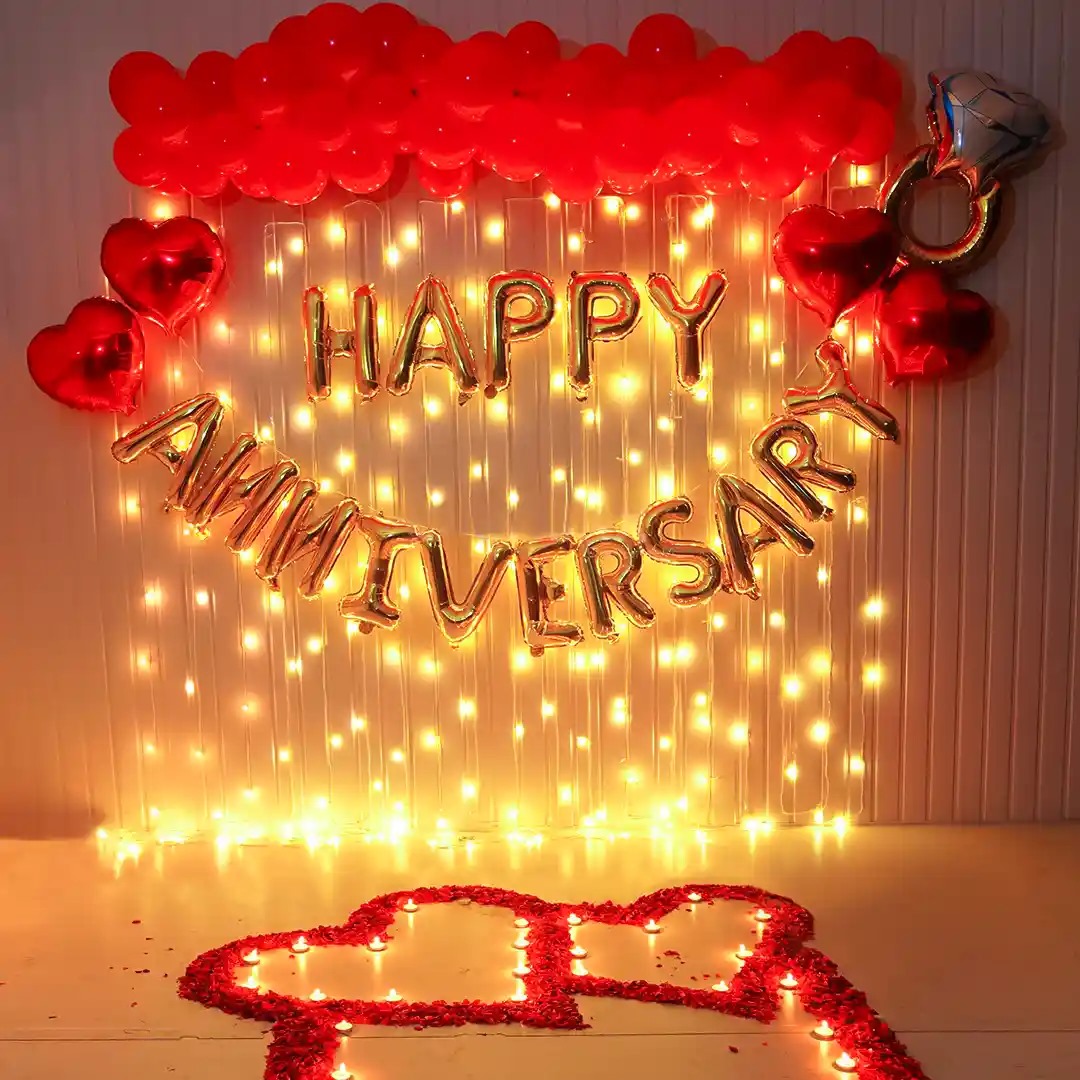 Glowing Anniversary Celebration