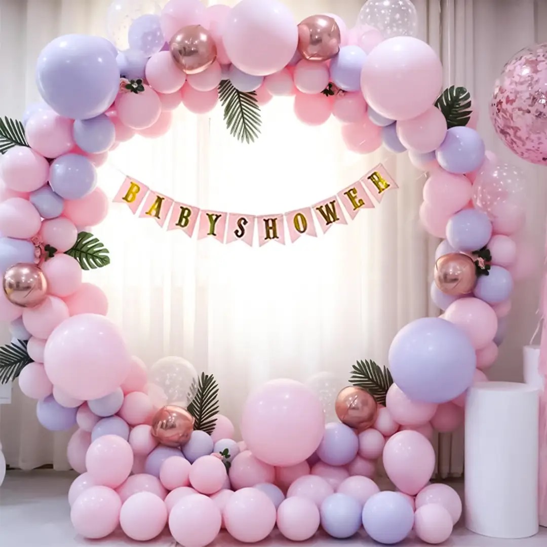 Pastel Paradise Baby Shower Ring Decor