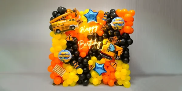 Construction Theme Balloon Wall Decor - Image 5