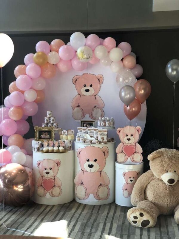 Cuddly Teddy Bear Birthday Decoration - Image 5