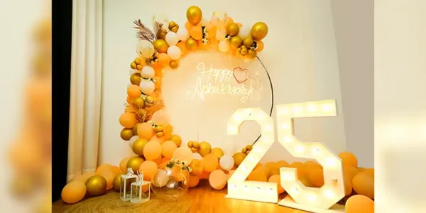 Colorful Themed Anniversary Decor - Image 2