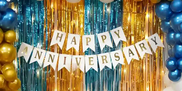 Golden Sky Anniversary Decor - Image 7