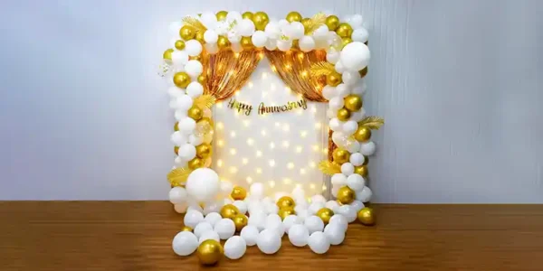 Glittering Anniversary Ring Decor - Image 6