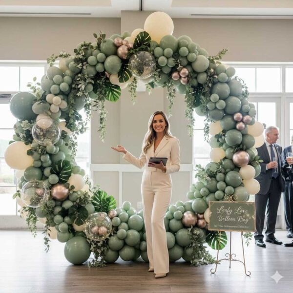 Leafy Love Balloon Ring - Image 8