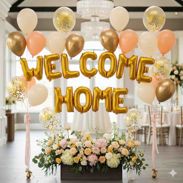 Welcome Home Balloon & Flowers Box - Image 15